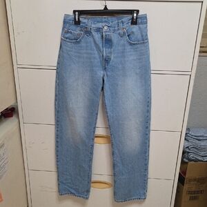 Levi's Light Blue Straight Jeans